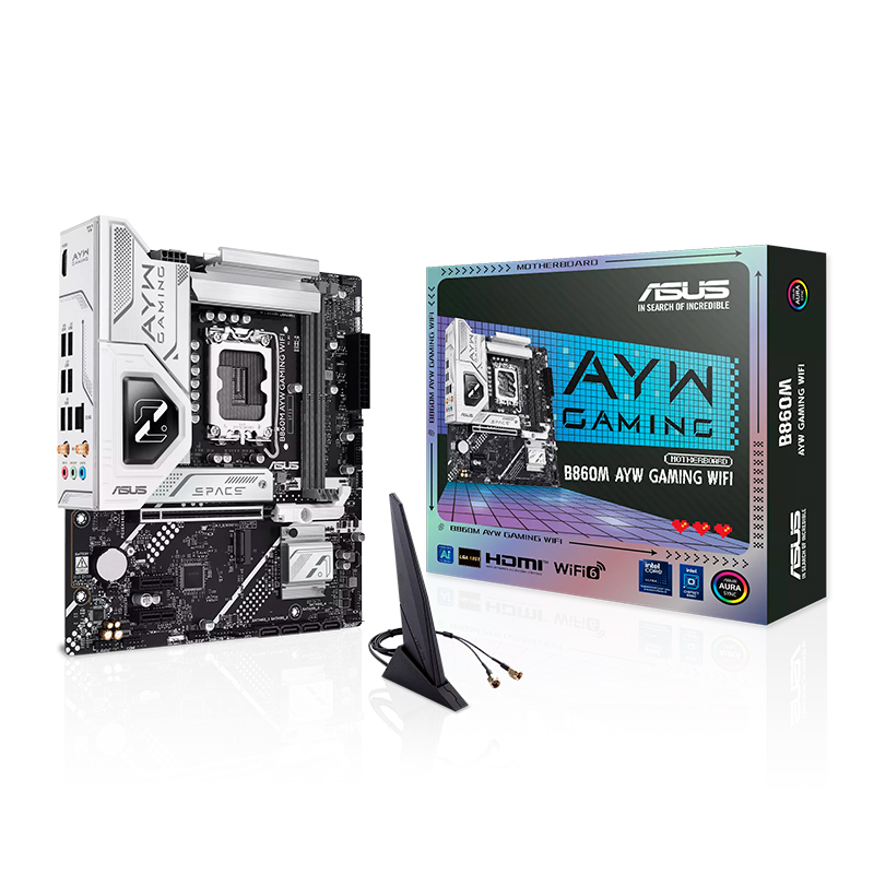 [511773] Motherboard ASUS B860M AYW GAMING WIFI, Chipset Intel B860, LGA 1851, HDMI, mATX