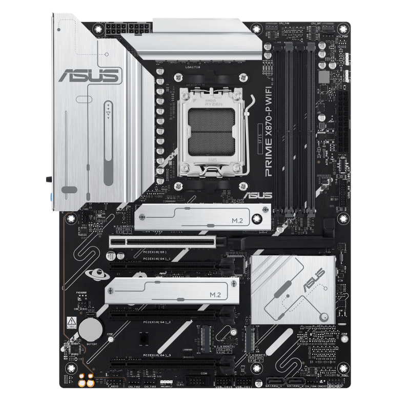 Motherboard ASUS PRIME X870-P WIFI, Chipset AMD X870, Socket AMD AM5, ATX