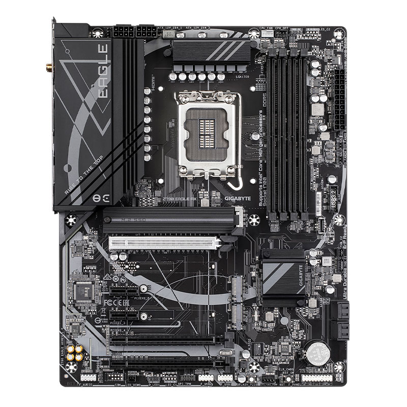 Motherboard Gigabyte Z790 EAGLE AX (rev. 1.0), Chipset Intel Z790, LGA1700, ATX