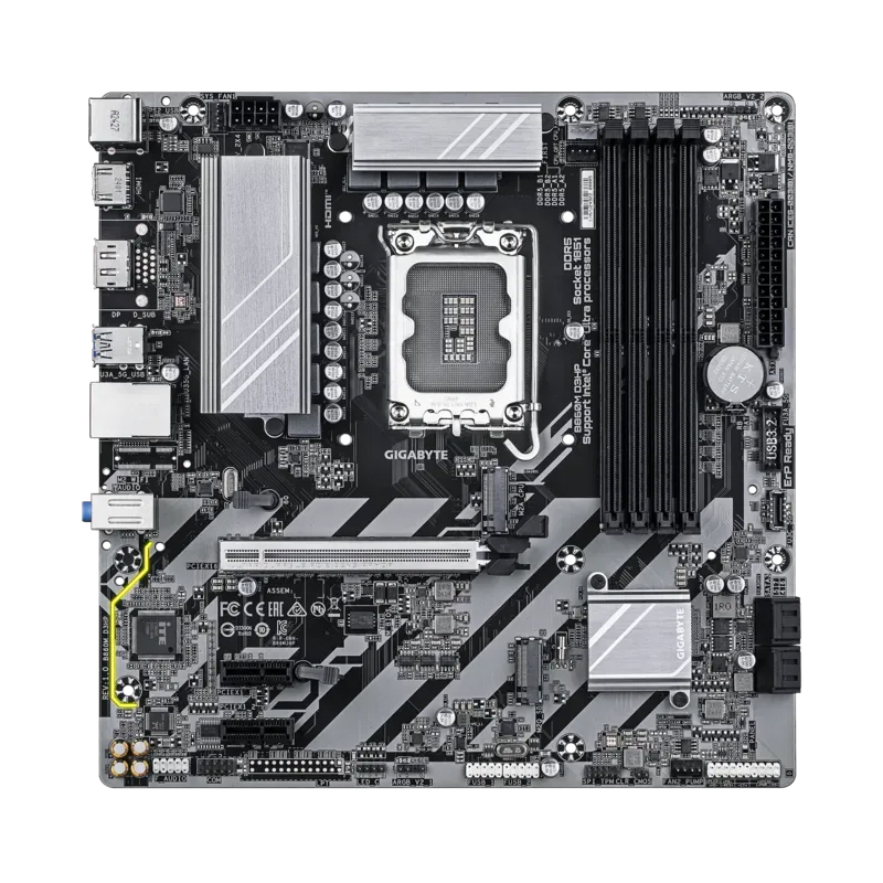 [498658] Motherboard GIGABYTE B860M D3HP, Chipset Intel B860, LGA 1851, HDMI, DP, mATX