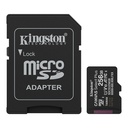 Tarjeta de Memoria Kingston 256GB MicroSD Canvas Select Plus -150MB/seg - UHS-I Clase 10