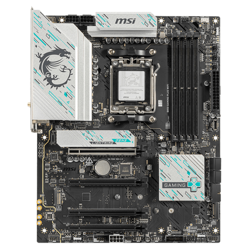 [465868] Motherboard MSI B850 GAMING PLUS WIFI, Chipset AMD B850, Socket AMD AM5, ATX