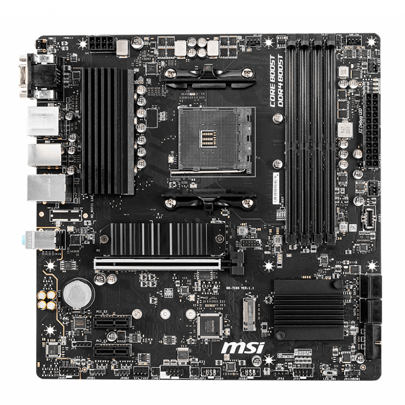 [388987] Motherboard MSI B550M PRO-VDH, AMD B550, AM4 Socket, VGA, HDMI, DP
