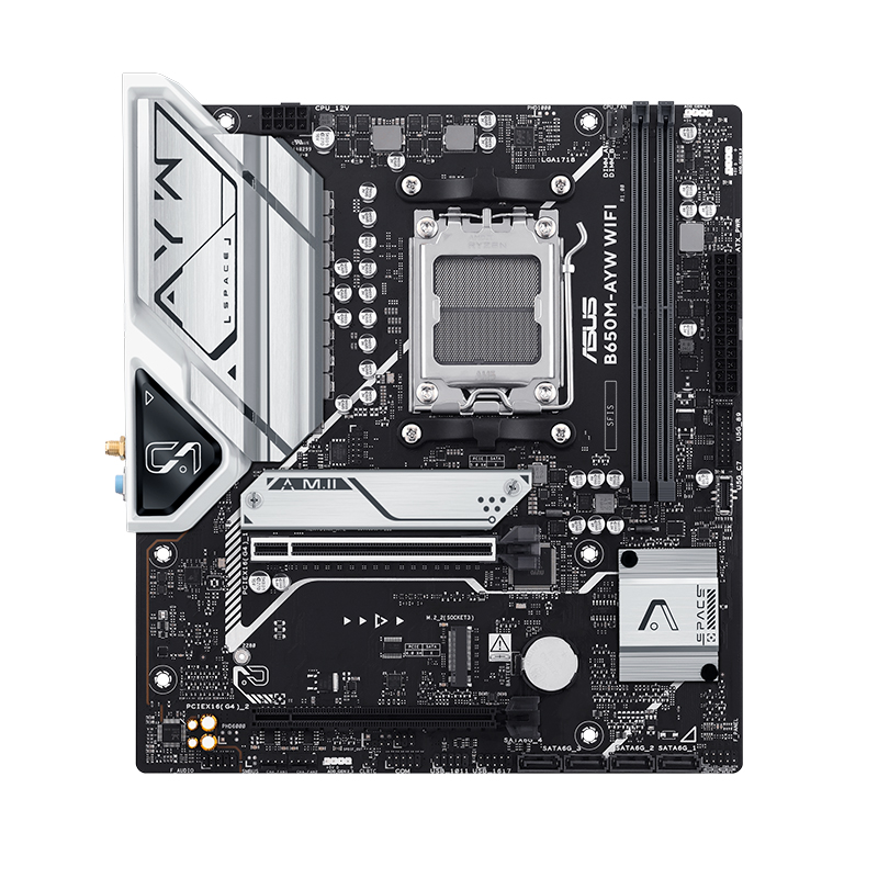 [486093] Motherboard Asus B650M-AYW WIFI, Chipset AMD B650, AMD Socket AM5, mATX