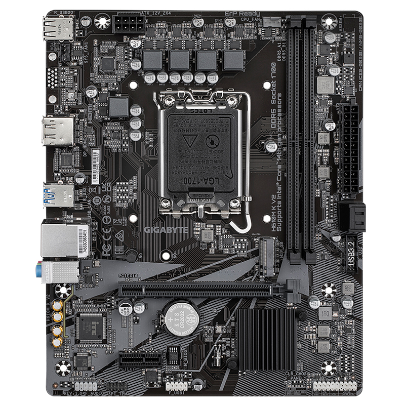 [458777] Motherboard Gigabyte H610M K V2, Chipset Intel H610, LGA1700, Micro ATX