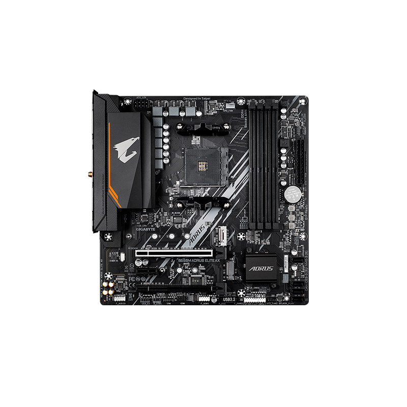 [475390] Motherboard Gigabyte B550M AORUS ELITE AX, Chipset AMD B550, Socket AM4, mATX