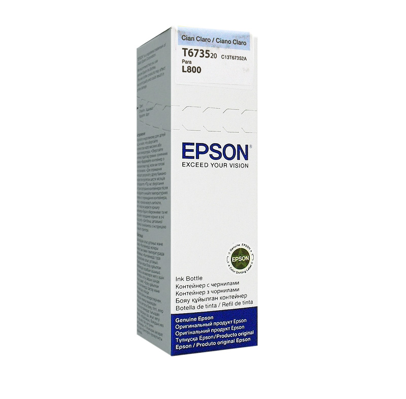 TINTA EPSON L800 CIAN CLARO