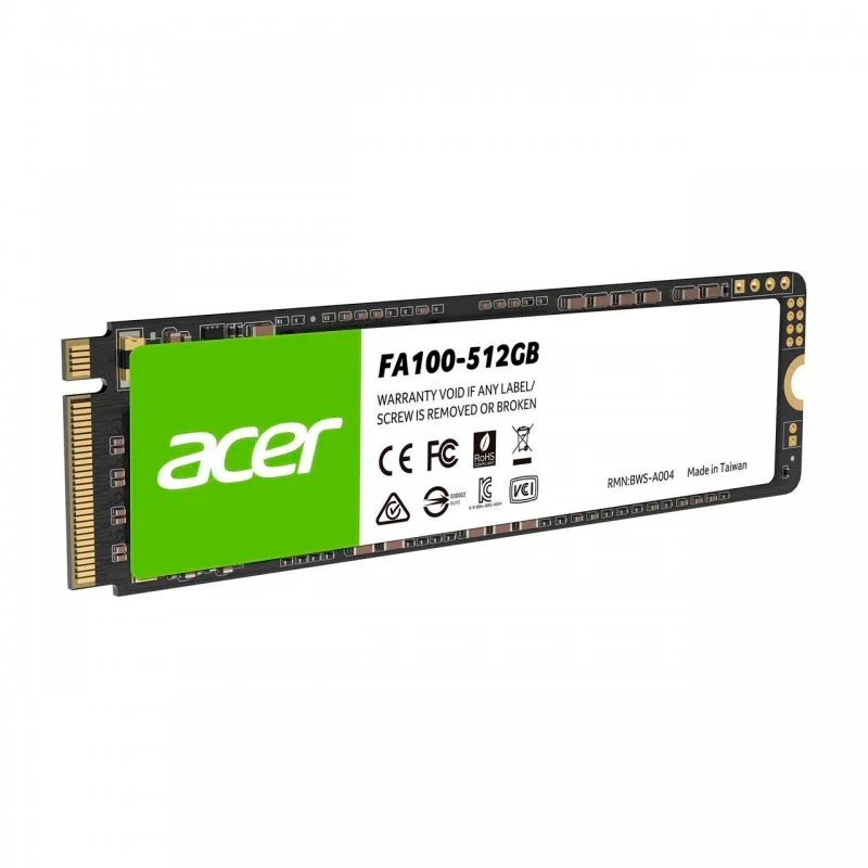 Unidad en Estado Solido (SSD) Acer FA100 M.2 PCIe NVMe