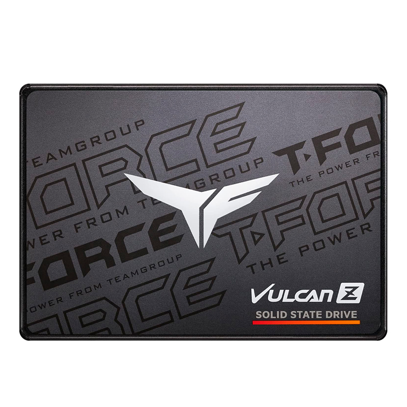 [399458] Unidad en estado solido T-FORCE VULCAN Z, 512GB, SATA 6Gb/s, 2.5", Negro, DC +5V