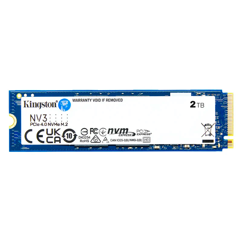 [452111] Unidad en estado solido Kingston 2000GB NV3 PCIe 4.0 NVMe M.2 SSD