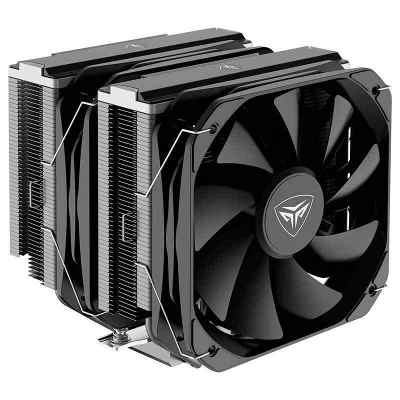 [455473] Fan-Cooler Dual para CPU PcCooler G6 BK, 260W, 4-Pin PWM, 12V DC