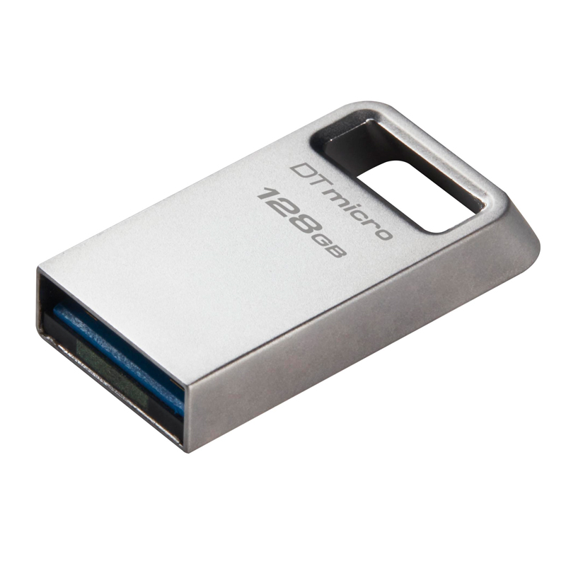 [430503] Memoria Flash Kingston DataTraveler Micro Unidad Flash USB Ultrapequeño con Metal Premium.