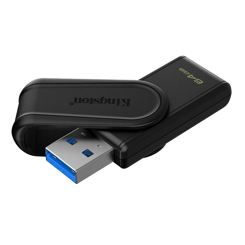 [479889] Memoria Flash USB Kingston DataTraveler Exodia S, 64GB, interfaz: USB 3.2 Gen 1, Negro