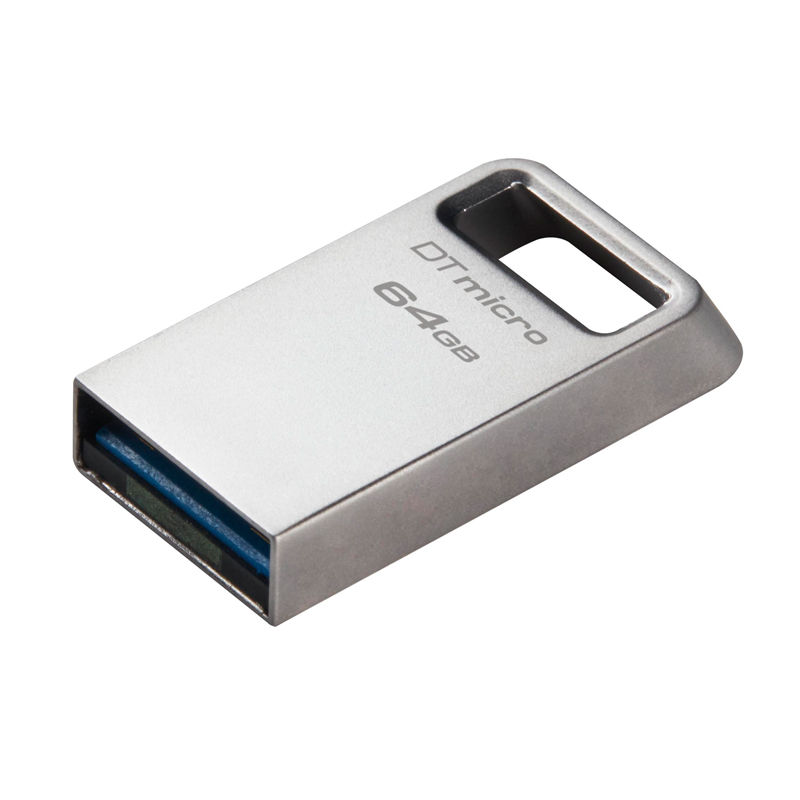 [430502] Memoria Flash Kingston DataTraveler Micro Unidad Flash USB Ultrapequeño con Metal Premium.