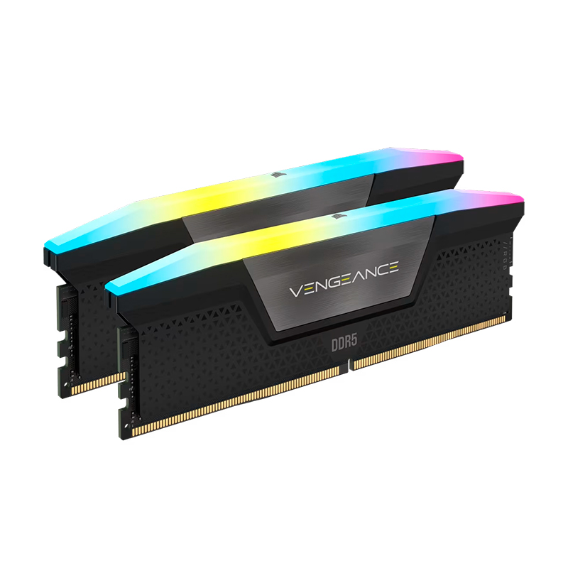 [511637] Memoria UDIMM Corsair Vengeance RGB 64GB (2x32GB) DDR5-6000 PC5-48000, CL40, 1.35V, Black