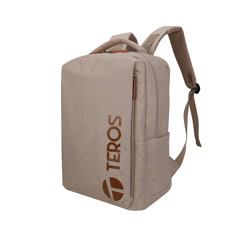 [496961] Backpack Teros City III TE-9046BG, para Notebooks de hasta 15.6", Color Beige