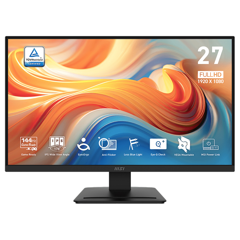 [478628] Monitor Plano MSI PRO MP273L E14, 27"/144Hz/FHD(1920x1080)/IPS/HDMI/VGA