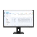 Monitor Lenovo ThinkVision E27-40, 27" WLED/FHD/IPS/HDMI x1/DP x1/VGA x1/Parlantes: 2Wx2