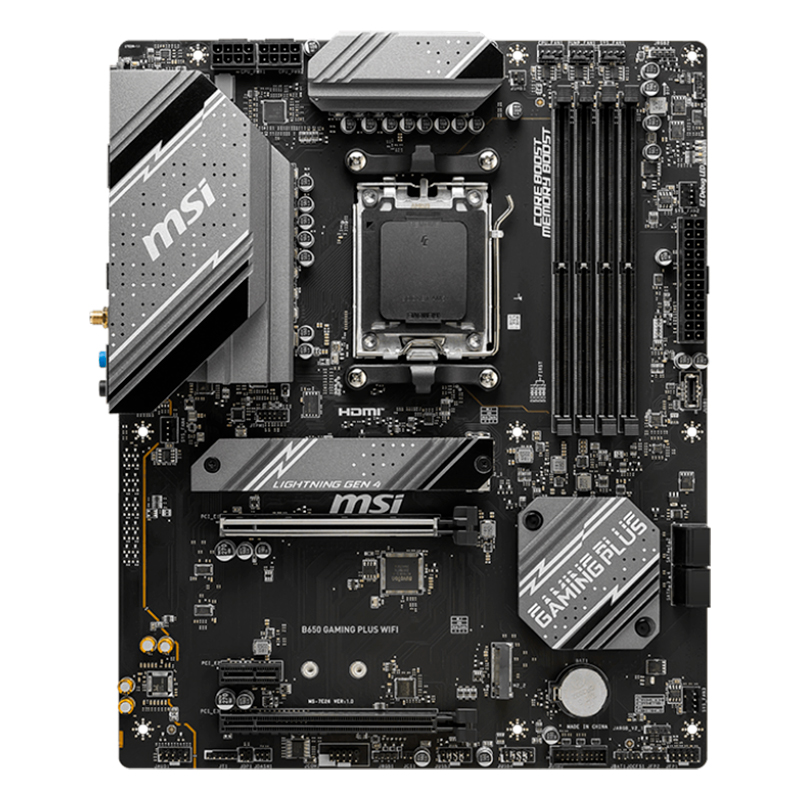 [434130] Motherboard MSI B650 GAMING PLUS WIFI, Chipset AMD B650, Socket AMD AM5, ATX
