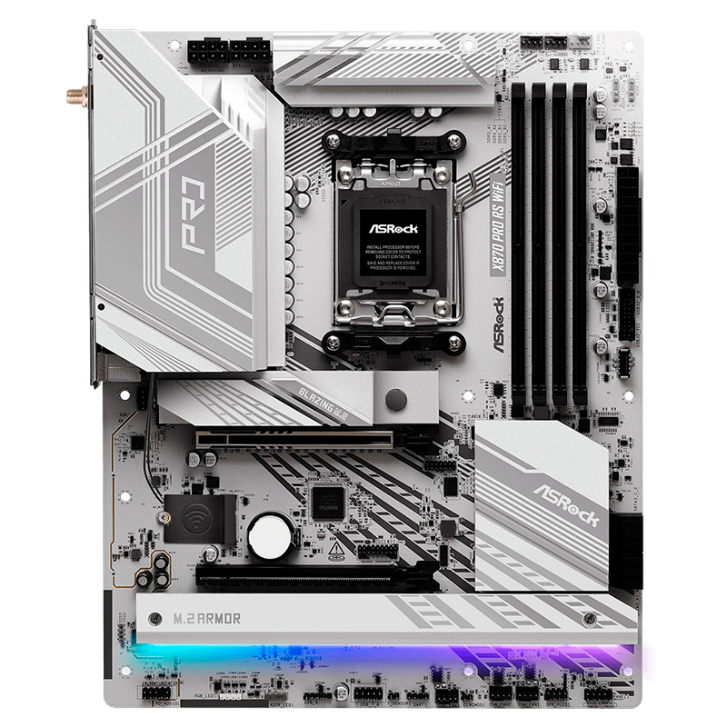 [456558] Motherboard ASROCK X870 Pro RS WiFi, Chipset AMD X870, Socket AMD AM5, ATX