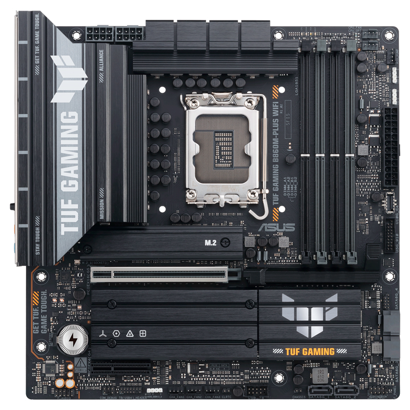 [465446] Motherboard ASUS TUF GAMING B860M-PLUS WIFI, Chipset Intel B860, LGA 1851, HDMI, DP, mATX