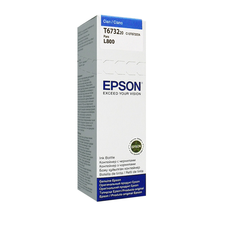 [86236] TINTA EPSON L800 CIAN