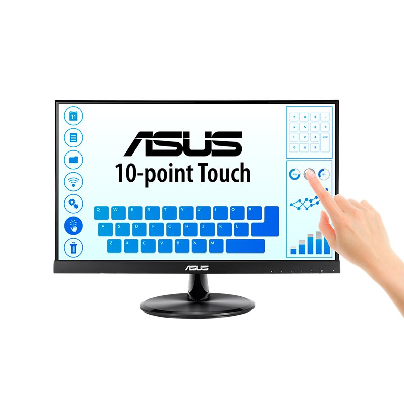 [498193] Monitor Plano Multitactil ASUS VT229H, 21.5" FHD IPS (1920x1080) /HDMI x1/VGA x1