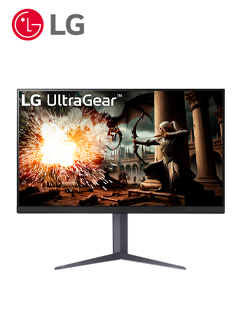 Monitor LG Gaming 31.5" UltraGear QHD IPS (2560x1440), 180Hz, HDMIx2/DPx1/Headphone-Out x1