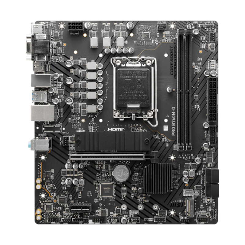 [471810] Motherboard MSI PRO B760M-G, Chipset Intel B760, LGA1700, HDMI, DP, VGA, mATX