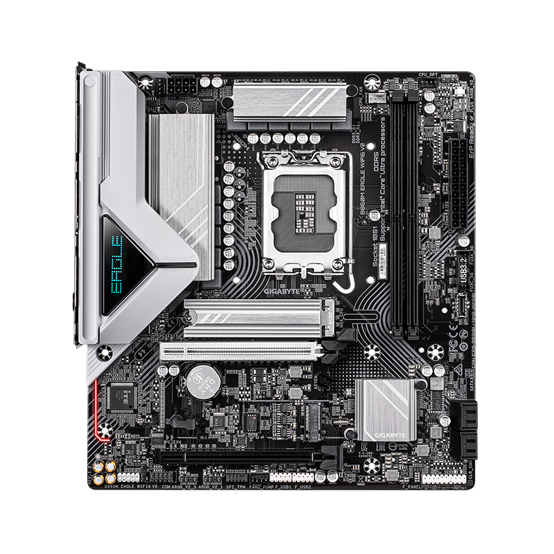 [508311] Motherboard GIGABYTE B860M EAGLE WIFI6 V2, Chipset Intel B860, LGA 1851, HDMI, DP, mATX