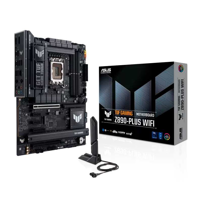 [467761] Motherboard ASUS TUF GAMING Z890-PLUS WIFI, Chipset Intel Z890, LGA 1851, HDMI, DP, ATX