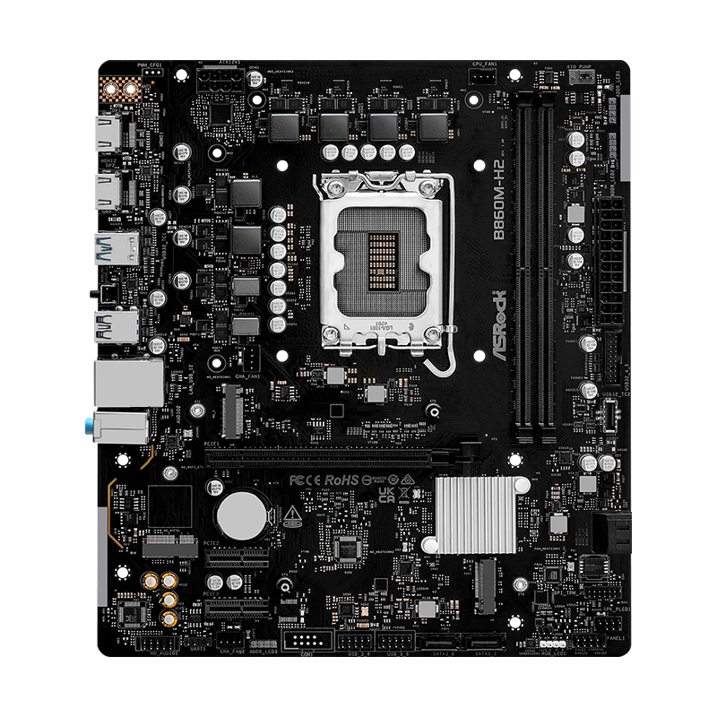 [484279] Motherboard ASROCK B860M-H2, Chipset Intel B860, LGA 1851, 2xHDMI, mATX