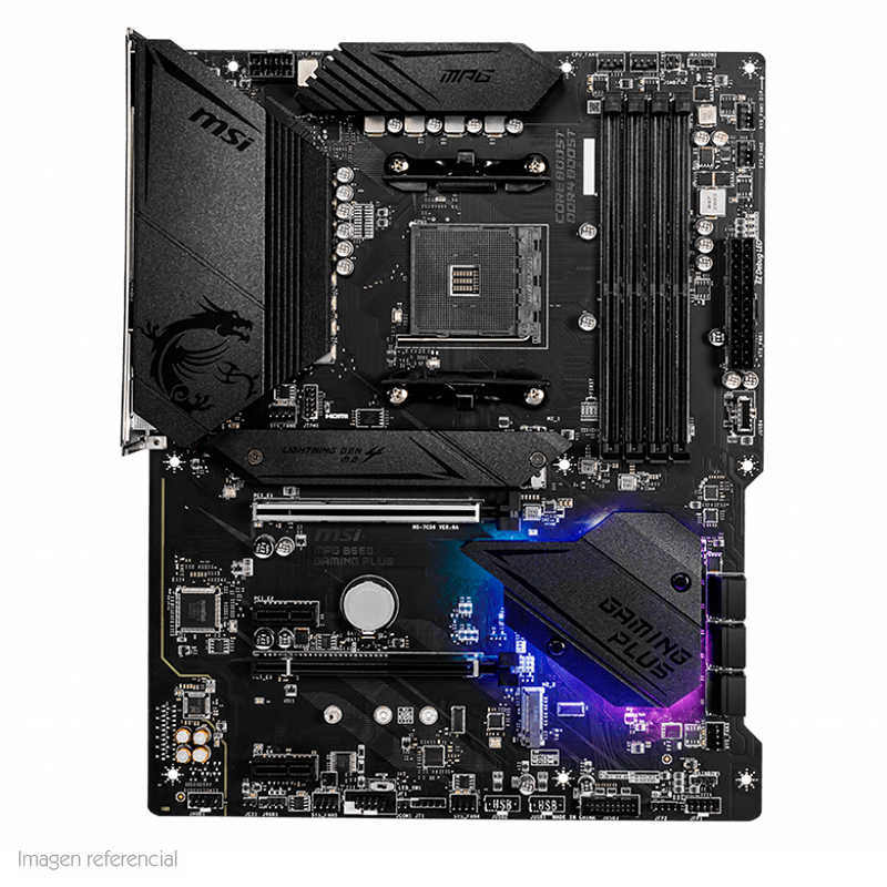 Motherboard MSI MPG B550 GAMING PLUS AMD B550 AM4 Socket, HDMI, DP, USB 3.2 Gen 2