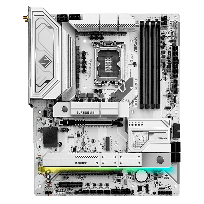 [458468] Motherboard ASROCK Z890 Steel Legend WiFi, Chipset Intel Z890, LGA 1851, HDMI, ATX