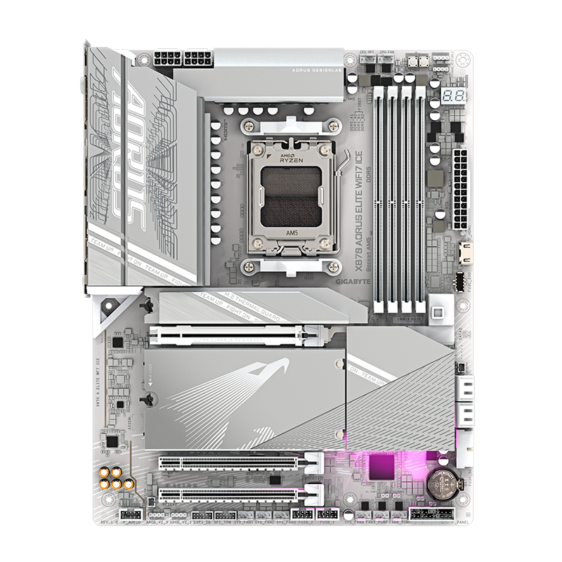 [508603] Motherboard GIGABYTE X870E AORUS ELITE WIFI7, Chipset AMD X870E, Socket AMD AM5, ATX
