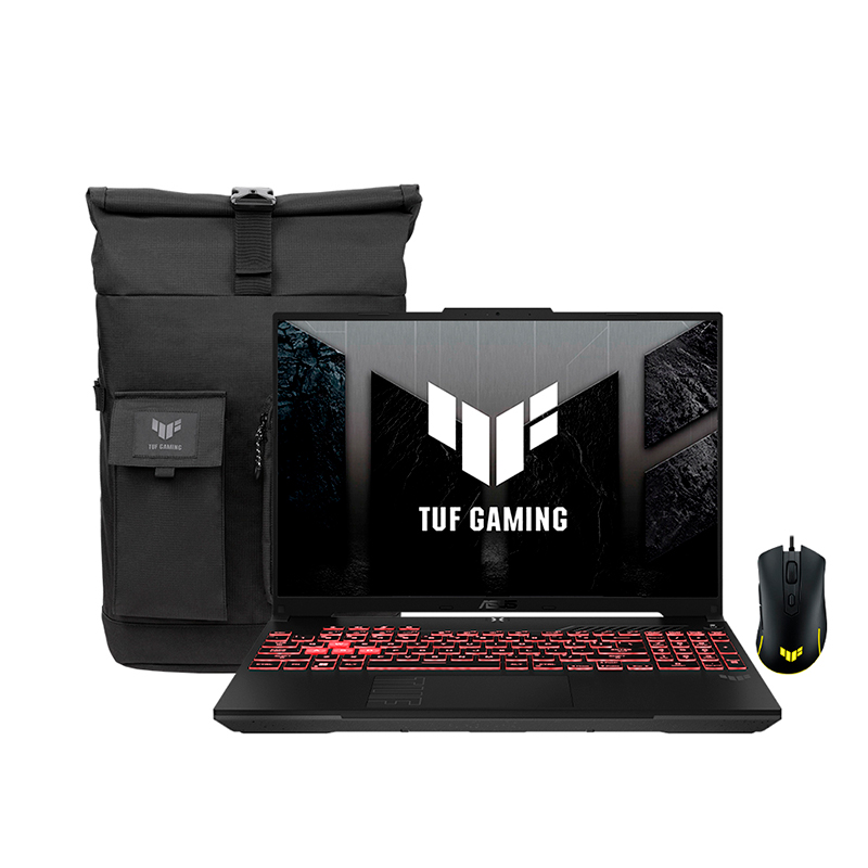 [510377] NB ASUS TUF FX607VJB-RL209 F16 16" WUXGA IPS, Core 5 210H hasta 4.8G/8GB DDR5/RTX 3050 6GB