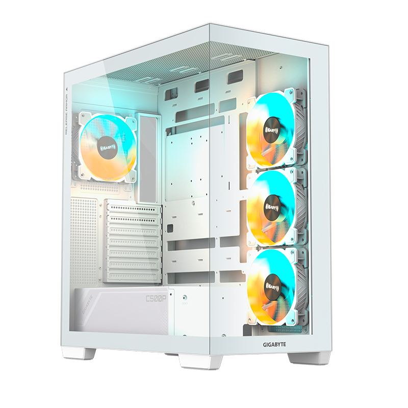 [478386] Case GIGABYTE C500 PANORAMIC STEALTH ICE, Mid Tower