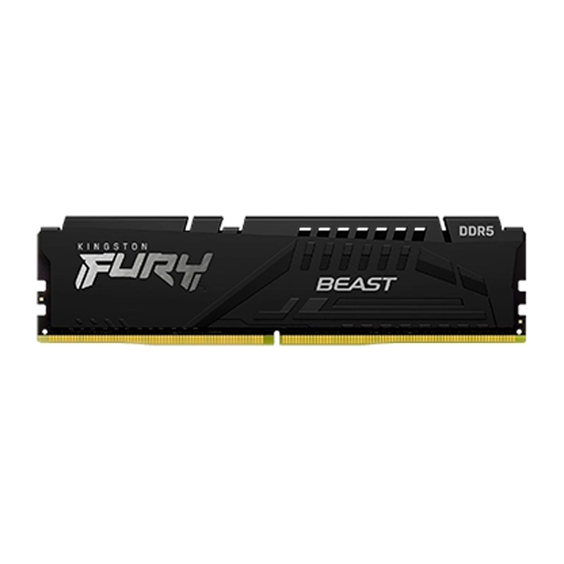 Memoria DIMM Kingston FURY Beast 8GB DDR5-6000MT/s PC5-48000, 1Rx16, CL36, 1.35V, 288-Pin