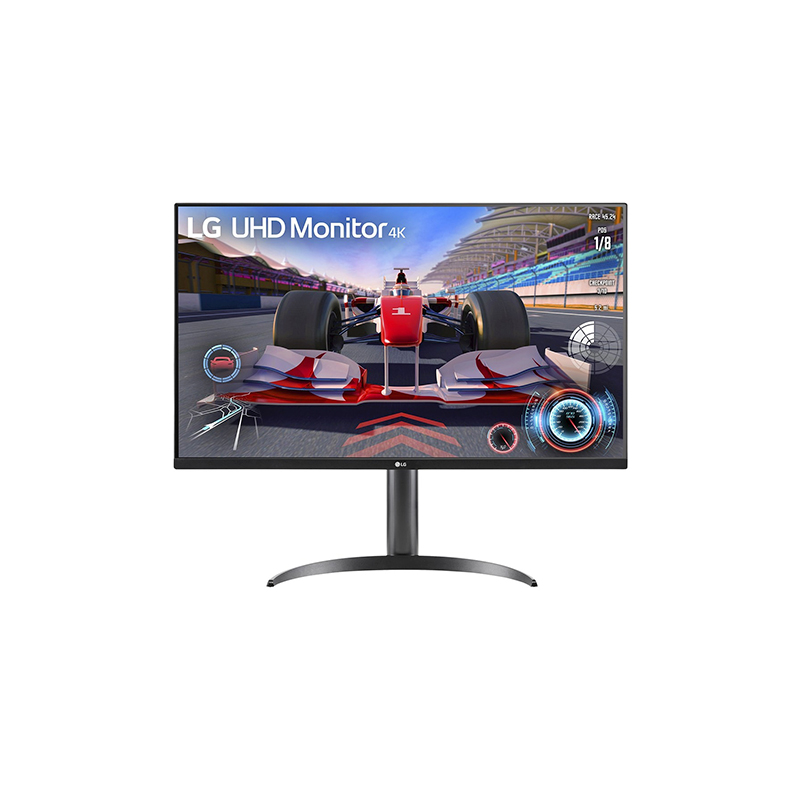 [468566] Monitor LG 32UR550K-B Plano 31.5”, UHD 4K VA / HDMI x2 / DP / Audio-Out / Altavoz (5W x 2)