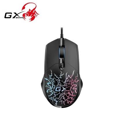 MOUSE GENIUS GX SCORPION M300 2400 DPI 4-BOT RGB CRACK BLACK (31040010401)