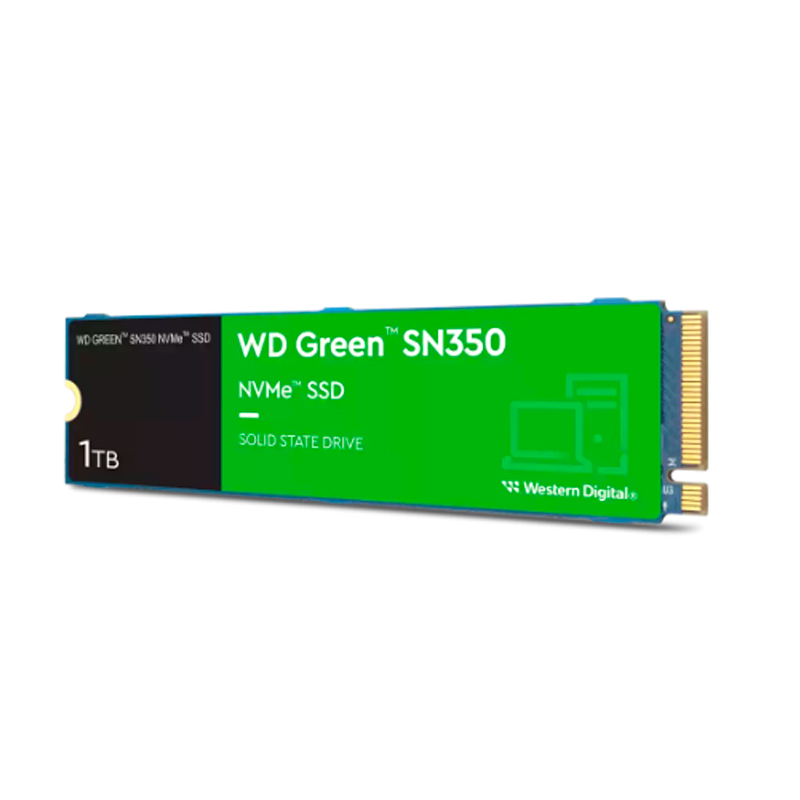[426363] Unidad en estado solido WD Green SN350 NVMe 1TB M.2 2280, PCIe Gen3 x4 NVMe v1.3