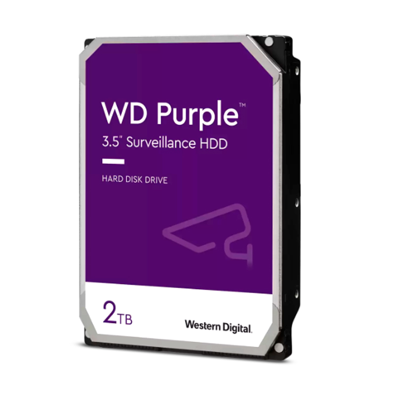 [418710] Disco duro Western Digital WD Purple, 2TB, SATA 6.0 Gb/s, 64MB Cache, 5400 rpm, 3.5".