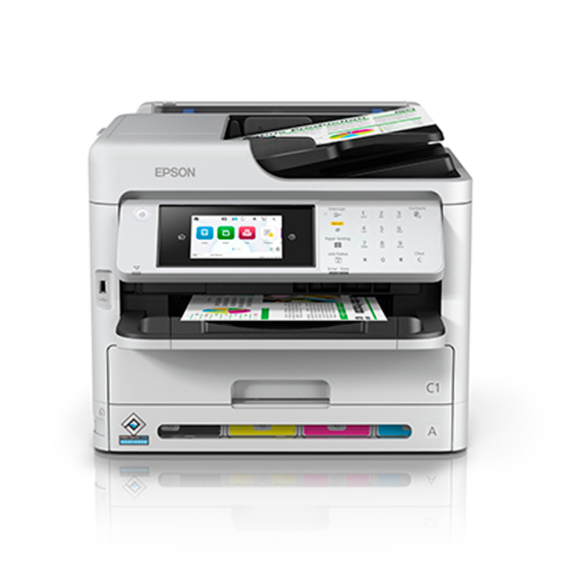 Multifuncional de tinta Epson WorkForce Pro WF-C5810, Imprime/Escanea/Copia/Fax/LAN/WiFi.