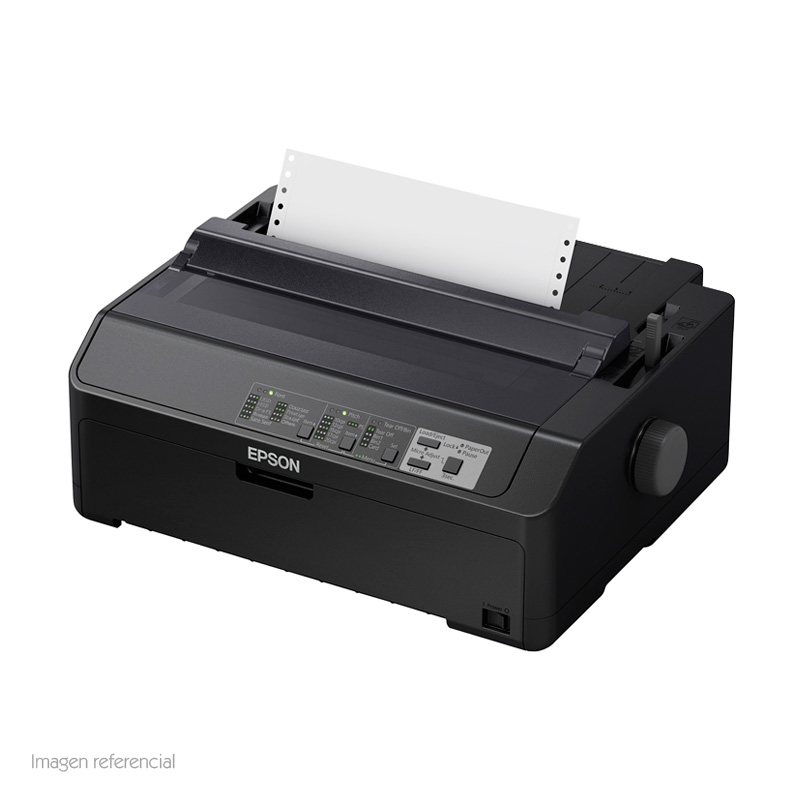 Impresora matricial Epson LQ-590II, matriz de 24 pines, Paralelo / USB 2.0, 100V - 240VAC.