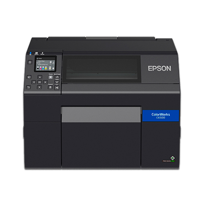 Impresora de Inyección de tinta a color ColorWorks CW-C6500A con Cortador Automático.