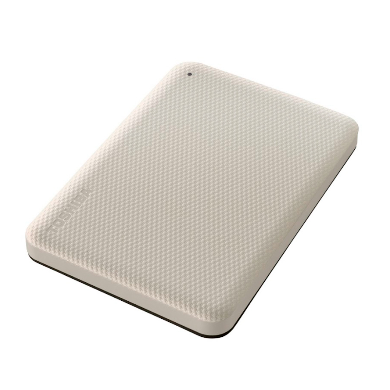 Disco Duro Externo Toshiba Portátil Canvio Advance, 2 TB, USB 3.0 / 2.0, Color: Blanco