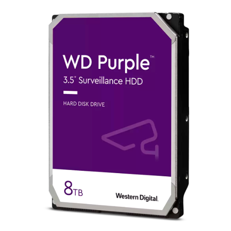 [432454] Disco duro Western Digital WD Purple, 8TB, SATA 6.0 Gb/s, 256MB Cache, 5640 rpm, 3.5"