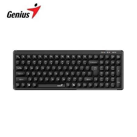 [0031056] TECLADO GENIUS DUAL WIRELESS/BT LUXEMATE Q7100BT AI COPILOT MULTIMEDIA SP BLACK (31320005401)