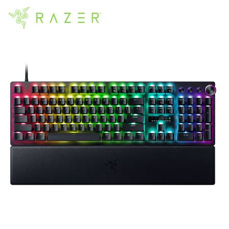 [0028953] TECLADO RAZER HUNTSMAN V3 PRO ANALOG SWITCH OPTICAL US CHROMA BLACK (RZ03-04970200-R3U1)