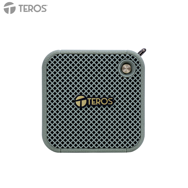 [506388] Parlante inalámbrico TEROS Legacy 6051, 8W, BT 5.3, 1500 mAh, USB, TF, Aux, Verde